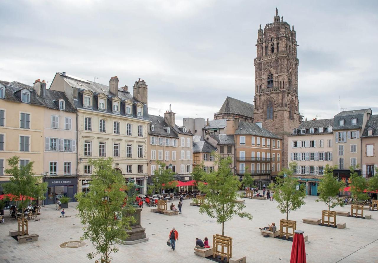 Coeur De Ville, Parking, Calme, Wifi Rodez Zewnętrze zdjęcie